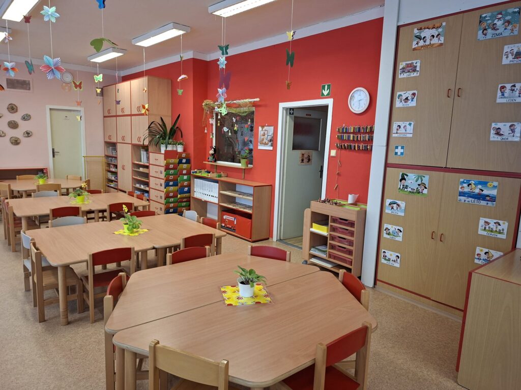 Třída Berušky v mateřské škole Herrmannova