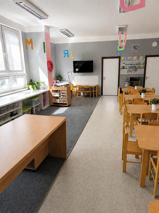 Třída Myšky v mateřské škole Herrmannova