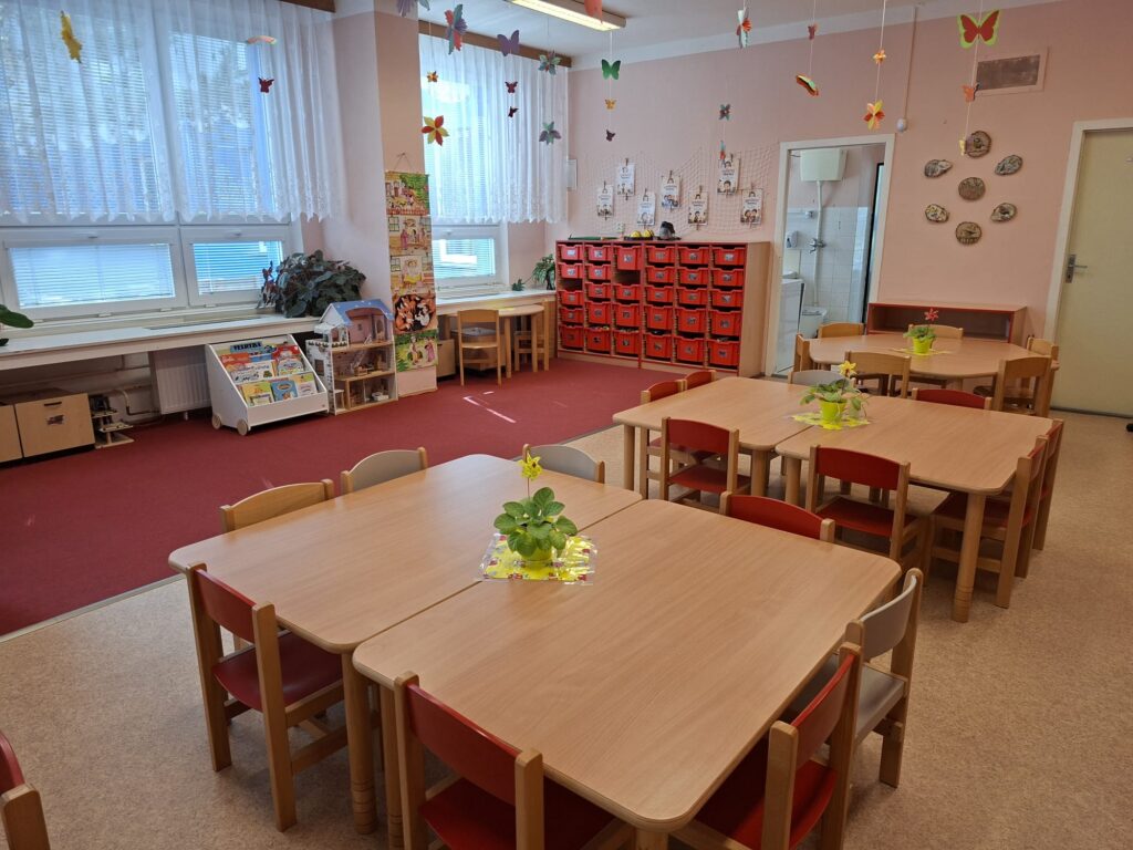 Třída Berušky v mateřské škole Herrmannova