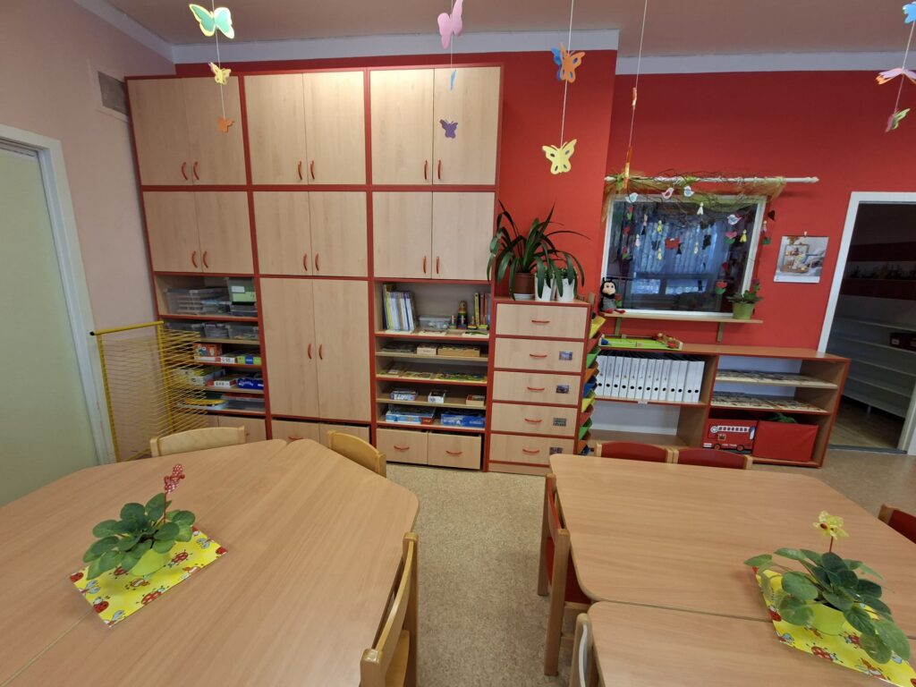 Třída Berušky v mateřské škole Herrmannova