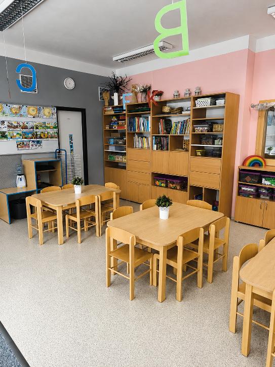 Třída Myšky v mateřské škole Herrmannova