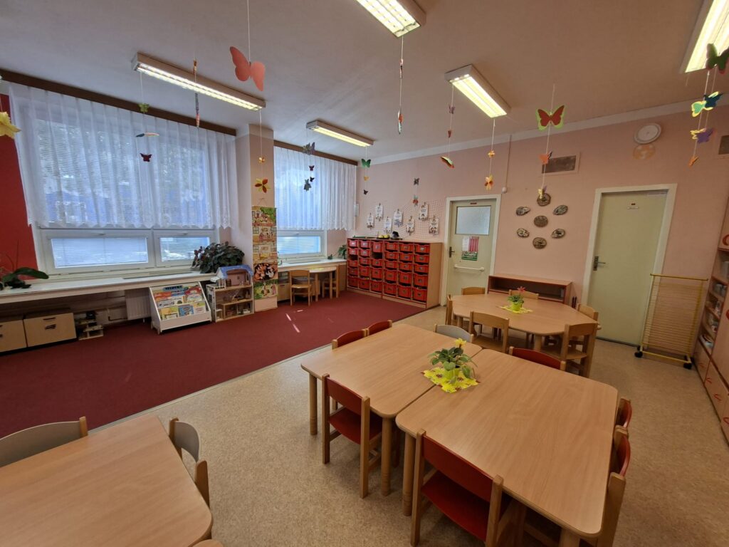 Třída Berušky v mateřské škole Herrmannova