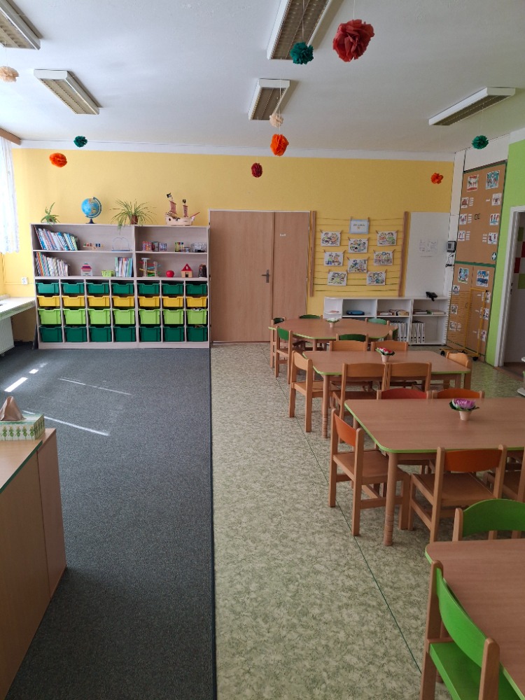Třída Žabičky v mateřské škole Herrmannova